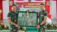Dandim 1016/Palangka Raya Sambut Hangat Kunjungan Kerja Danrem 102/Panju Panjung