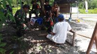 Jaga Hubungan Baik, Babinsa Koramil Kurun Anjangsana dan Komsos Dengan Warga Binaan