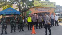 Jelang Idul Fitri 1444 H Tahun 2023, Anggota Koramil 431-01/Jebus melaksanakn Pam pengamanan lebaran