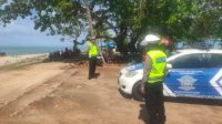 Polres Bangka Terus Patroli Pelabuhan Tanjung Kalian Muntok Terpantau Lengang