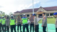 Kapolres Bangka Barat halal bihalal idul Fitri Tingkatkan Solid dan semangat kerjanya