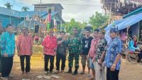 Babinsa Koramil Kahayan Hulu Utara Hadiri Ritual Tiwah Desa Tumbang Maraya
