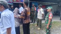 Danramil Terjunkan Babinsa Dampingi DKUMPP Palangka Raya Sidak Pangkalan Gas LPG 3 Kg Bersubsidi