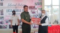 Kasilog Kasrem 102/Pjg Pimpin Anjangsana Di Panti Asuhan Maria Ines