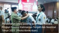 Staf Ahli Gubernur gelar seleksi Paskibraka Tingkat provinsi kalteng dan Nasional 2023 diikuti 56 pelajar