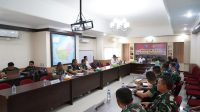 Danrem 102/Pjg Terima Kunjungan Tim Kemenko Polhukam RI