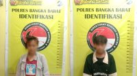 Tim Hantu Satres Narkoba Polres Bangka Barat Tangkap Sepasang Suami Istri Tindak pidana Narkotika