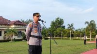 Pimpin Apel Pagi, Wakapolres Bangka Barat Ingatkan Anggota Agar Disiplin