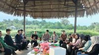 Polsek Jebus Gelar acara Doa Syukuran atas kemenangan Poskamling air sikaw dalam Perlombaan HUT Bhayangkara Ke 77 tahun 2023