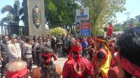 Demo dipolda Ormas MABB minta kepastian hukum penangkapan saudari Lambut