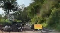 Perbaikan Jalan Di Bandar Angin Kecamatan Pagak