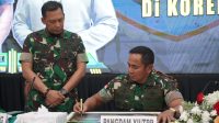 Danrem 102/Pjg Sambut Kunker Pangdam XII/Tpr di Korem 102/Pjg