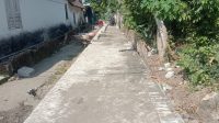 Manfaatkan Dana Desa Tahun 2023, Desa Sudimoro Kecamatan Megaluh Paving Jalan Lingkungan