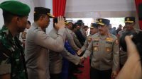 Kapolresta Palangka Raya Ikuti Bakti Kesehatan dan Bakti Sosial bersama Wakapolri