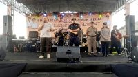 Sosialisasi Gempur Rokok cukai ilegal Melalui Festival Pasar Rakyat Di Desa Saptorenggo Kecamatan Pakis