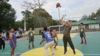 Menyambut HUT Ke-78 TNI, Korem 102/Pjg AdakanTurnamen Bola Basket