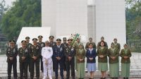 HUT Ke – 78 TNI,Danrem 102/Pjg Pimpin Ziarah Nasional