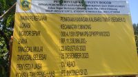 Wow, Proyek DPKPP Kab. Bogor Senilai 11,3 Miliar Lebih Gunakan Besi Banci, PPK Dikonfirmasi Bungkam