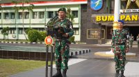 Kasrem 102/Pjg Pimpin Upacara Hari Sumpah Pemuda ke-95 tahun 2023