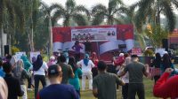 Senam Bersama Dalam Rangka HUT DPD RI Ke-19 Tahun 2023