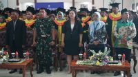 Kasilog Kasrem 102/Pjg Hadiri Wisuda Universitas Terbuka Palangka Raya