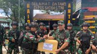Masuk Daerah Rawan Pegunungan Papua, Paban VI/Ops DN Sopsad Tinjau Langsung Prajurit Ksatria Antang