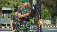 Danrem 102/Pjg Pimpin Upacara 17-an Bulan November