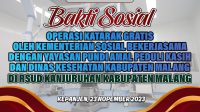 Bakti Sosial Bertempat Di RSUD Kanjuruhan Kabupaten Malang