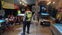 Patroli Dini Hari, Polsek Mojoroto Bubarkan Arak – Arakan Konvoi Pesilat