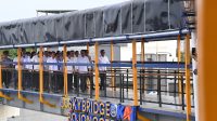 Menhub Budi Karya Sumadi Resmikan Sky Bridge Bojonggede