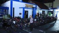 Polres Blitar Kota Amankan 36 Motor Knalpot Brong dalam Razia Minggu Dini Hari