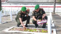 Peringati Hari Juang TNI AD Ke – 78 Dan HUT Ke – 75 Kodam V/Brw Tahun 2023, Kodim 0808/Blitar Gelar Ziarah Rombongan Ke TMP Raden Wijaya