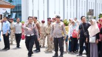 Polres Blitar Kota Amankan Kunjungan Capres Prabowo di Kota Blitar