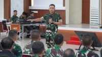 Berikan Pengarahan, Danrem 102/Pjg Tekankan Netralitas TNI Kepada Jajaran
