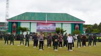 Danrem 102/Pjg Pimpin Apel Gelar Pengamanan Pemilu 2024