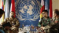 Siap Operasi di Daerah Misi, Satgas KIZI TNI Konga XXXVIII-J MINUSCA Terima Tim Inspeksi dari PBB