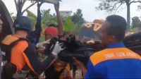 TIM SAR GABUNGAN AKHIRNYA TEMUKAN RAHMADI YANG DISAMBAR BUAYA DI DAS KUMAI