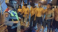 Tim “ANGKER” Polsek Mojoroto, Bubarkan Remaja Pesta Miras