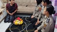 Kunjungan Polwan Poldasu Sebagai Obat