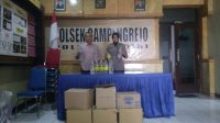 Operasi Pekat di Bulan Ramadhan, Polsek Gampengrejo Sita Puluhan Botol Miras