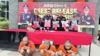 Satreskrim Polres Gresik Ringkus Ayah Tiri Predator Anak dan Dua Pelaku Pencabulan di Pulau Bawean