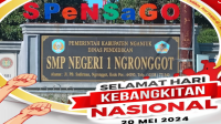 Iklan Ucapan SMP NEGERI 1 NGRONGGOT