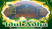 Iklan Ucapan SMA NEGERI 1 PARE