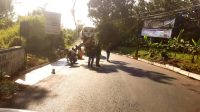 Pelebaran Jalan dengan Cor Beton Di Ngasem kecamatan Ngajum
