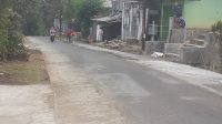 Pelebaran Jalan Di Kluwut Kecamatan Wonosari