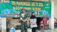 Program TNI program Air Bersih 2024 di Desa Klepek Kecamatan Kunjang Kerjasama Dengan PT.Makota Mitra Sentosa