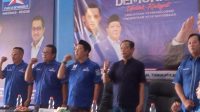 Calon Bupati Lamongan H.Abdul Ghofur Hadiri Acara Ulang tahun Ke 23 Di DPC Partai Demokrat Lamongan