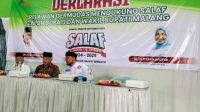 Relawan GERMUDAS Kecamatan Dampit Gelar Deklarasi