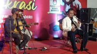 Sukseskan Pilkada 2024, KPU Kabupaten Kediri Gandeng Komunitas Seniman Gelar Pentas Seni Demokrasi