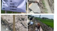 Dinilai Amburadul, Pelaksanaan Proyek P3 – TGAI di Desa Kedungmaron Madiun Asal Jadi